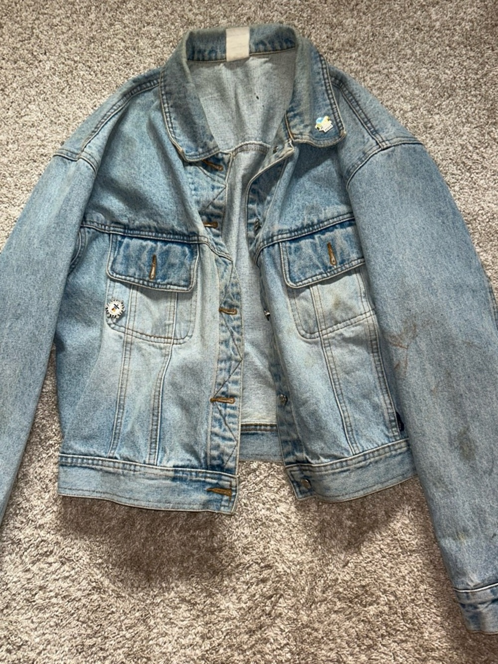 Old Navy Light Blue Denim Jean Jacket